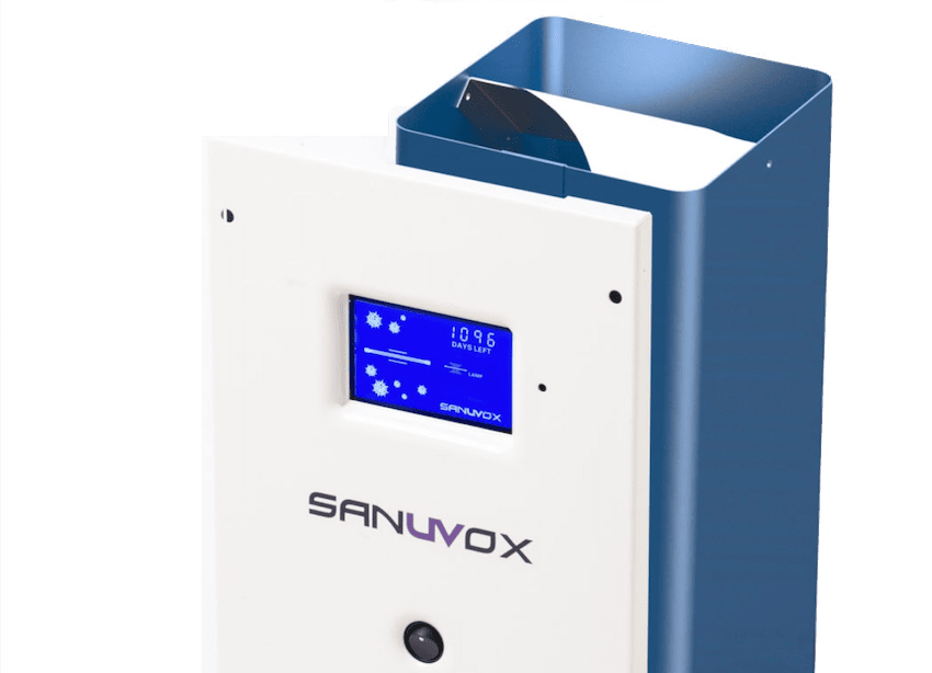 Sanuvox. R Max UV air purfier