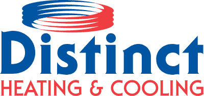 Distinct Heating & Cooling logo.